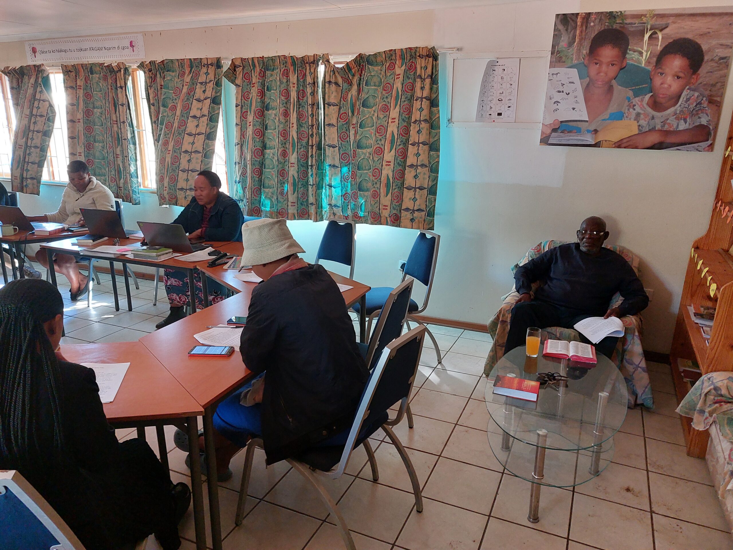 Bible translation session in Dekar August 25